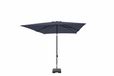 Madison Moraira Push-up Vierkante Parasol 230x230cm Saffier Blauw