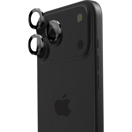 BlueBuilt Aluminium Camera Lens Protector Apple iPhone 17 Pro/17 Pro Max Black
