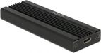 Delock Externe behuizing voor M.2 NVMe PCIe SSD (max. 80mm) - USB3.1 (USB-C) / Zwart