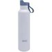 Nerthus FIH 1341 sportfles dubbelwandig 750 ml click drink blauw roestvrij staal sport gym strand