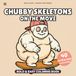Chubby Skeletons on the Move Coloring Book