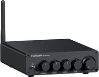 Fosi Audio BT30D Pro - TPA3255 - Hi-Fi Bluetooth 5.0 Stereo Audio Receiver Versterker 2.1 Kanaal - Mini Klasse D Geïntegreerde Versterker - 165Wx2+350W