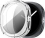 Bandz étui souple en TPU - convient pour Samsung Galaxy Watch 9/8 - 40mm - housse de protection antichoc en TPU souple - couverture complète (transparent)