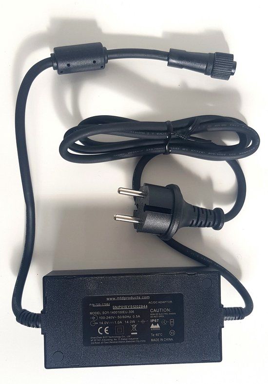 Robomow RT voeding - voeding voor RT300 en RT700 - power supply 14V 1Ah