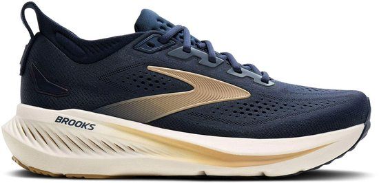 Brooks Glycerin 23 Hardloopschoenen Heren donkerblauw - goud