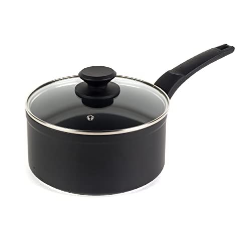 Salter BW08653 Marble Gold Non-Stick Saucepan - 16 cm