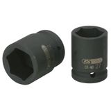 KS Tools 3/4" zeskantige krachtdop, kort, 1,7/8"