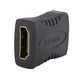 SeKi HDMI-adapter - koppeling; verlenging; vergulde contacten - zwart