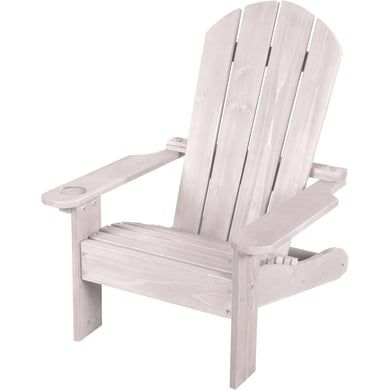 roba Outdoor Kinderstoel Deck Chair - grijs geglazuurd