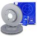 ATE 2 disques de frein avant Ø282,0 mm, ventilé 24.0127-0103.1, compatible avec Ford Focus Mk4 Turnier HN