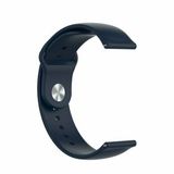 By Qubix Qubix Sportbandje - Maat: Large - Navy - Geschikt voor Huawei Watch 5 - 42mm