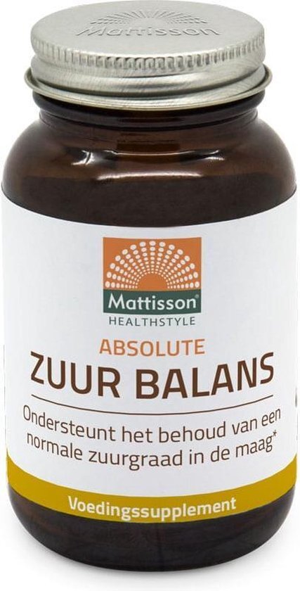 Mattisson HealthStyle Absolute Zuur Balans Tabletten