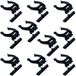 cyclingcolors 10 x clips voor plinten om vast te schroeven, pinvorm, kunststof, meubelvoet, 28 mm, 34 mm, keuken, badkamer (Ø34 mm (Tenon))