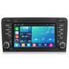 Hexinex lINUX 7-inch autoradio met Carplay, geschikt voor Audi A3 S3 (2003-2013, model 8P), met GPS, Bluetooth, WiFi, stuurwielbediening (SWC), FM, RDS en USB-aansluiting