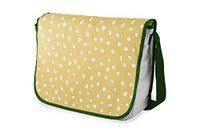 Bonamaison Digitally Printed Messenger School Bag with Khaki Strap for Students, Crossbody Bag, Courier Bag, Shoulder Bag for Kids, Girls, Boys, Size: 29x36 cm