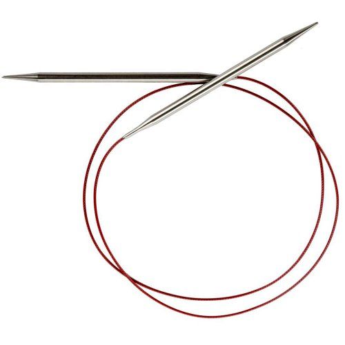 ChiaoGoo RED Lace Circular Knitting Needle, 100 cm, 5.00 mm - 1 Piece