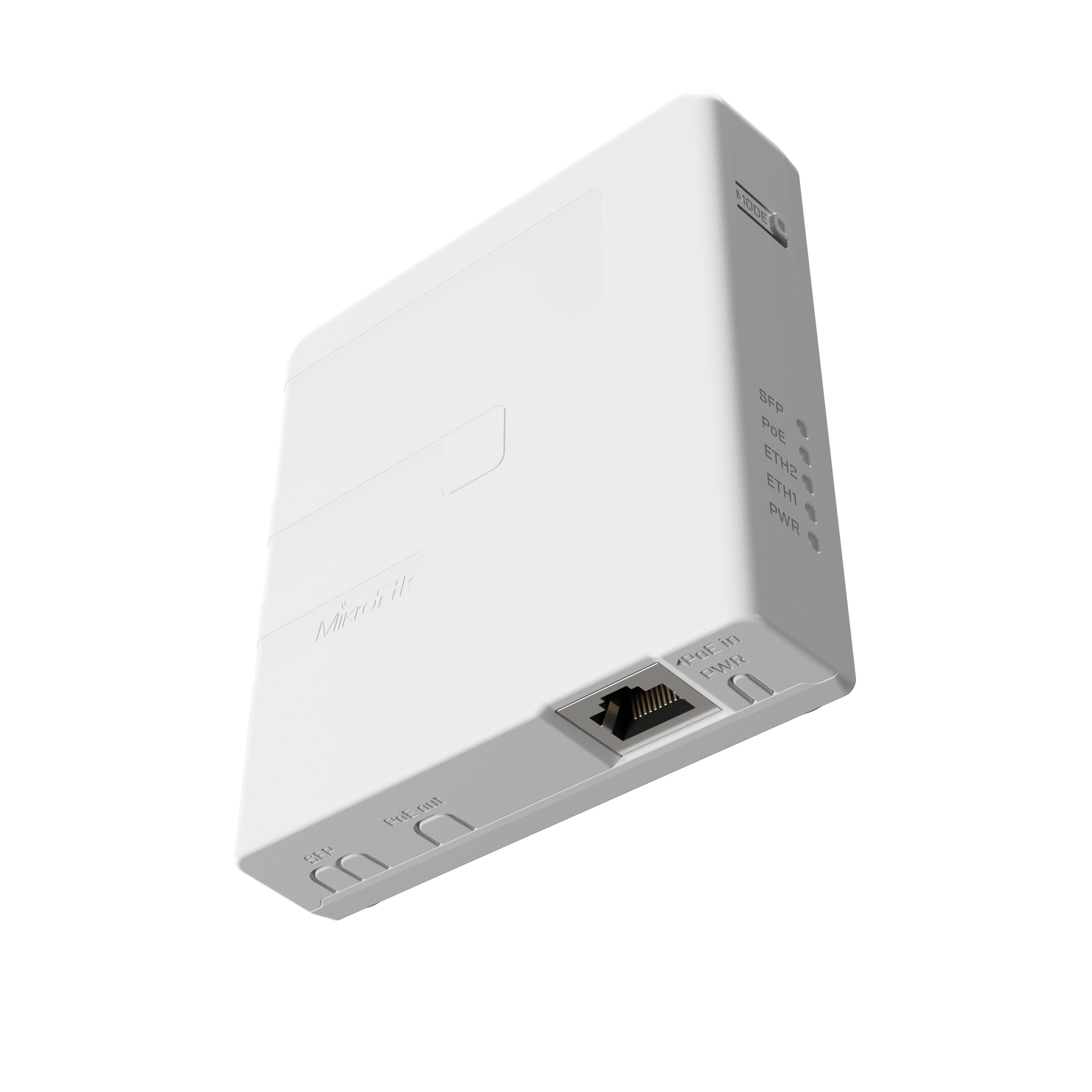 Mikrotik GPEN PoE Injector - Gigabit Ethernet - White