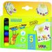 Eduplay KREUL 90710 Textielmarker medium, 5 stuks