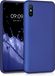 kwmobile telefoonhoesje geschikt voor Xiaomi Redmi 9A / 9AT - Hoesje voor smartphone - Back cover in metallic blauw