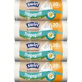 Swirl Scheurvaste en dichte draaggreep vuilniszakken, multipack 4 x 20 l/20 zakken