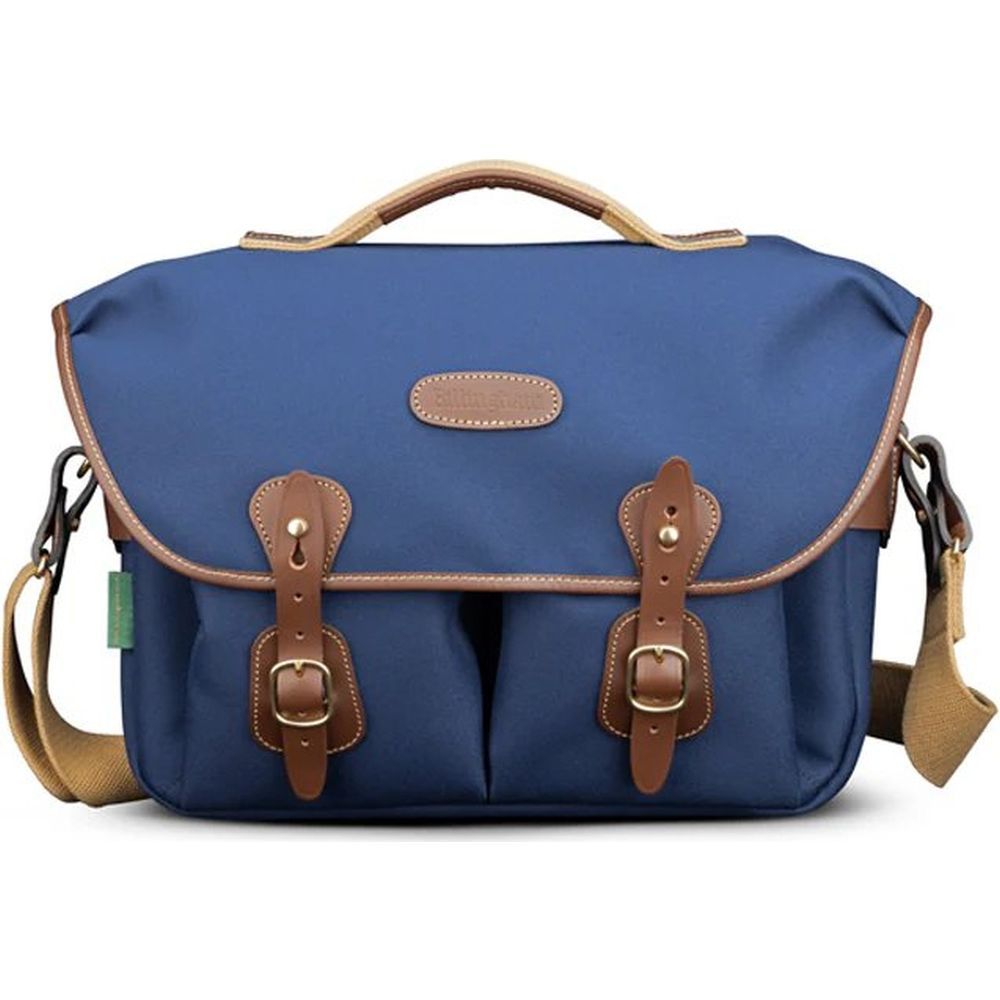 Billingham Hadley One Navy Fibrenyte/Chocolate