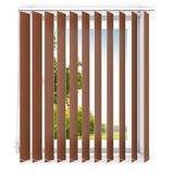 time4blinds - Verticale lamellen - 165x180 cm - Lichtbruin