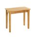 HAKU Bijzettafel massief hout eiken salontafel hout sofatafel - Maat: B 56 cm x H 52 cm x D 30 cm, Stijl: Traditional