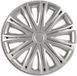 Wieldoppen Car Plus Wieldoppen Alabama 16 Inch Abs Zilver Set Van 4