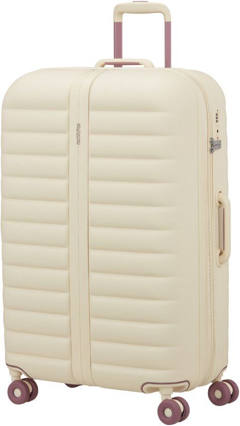 American Tourister Neovibe Spinner 78 cm - Uitbreidbaar 96/106 liter - 77x51x30/33 cm - Summer Sand