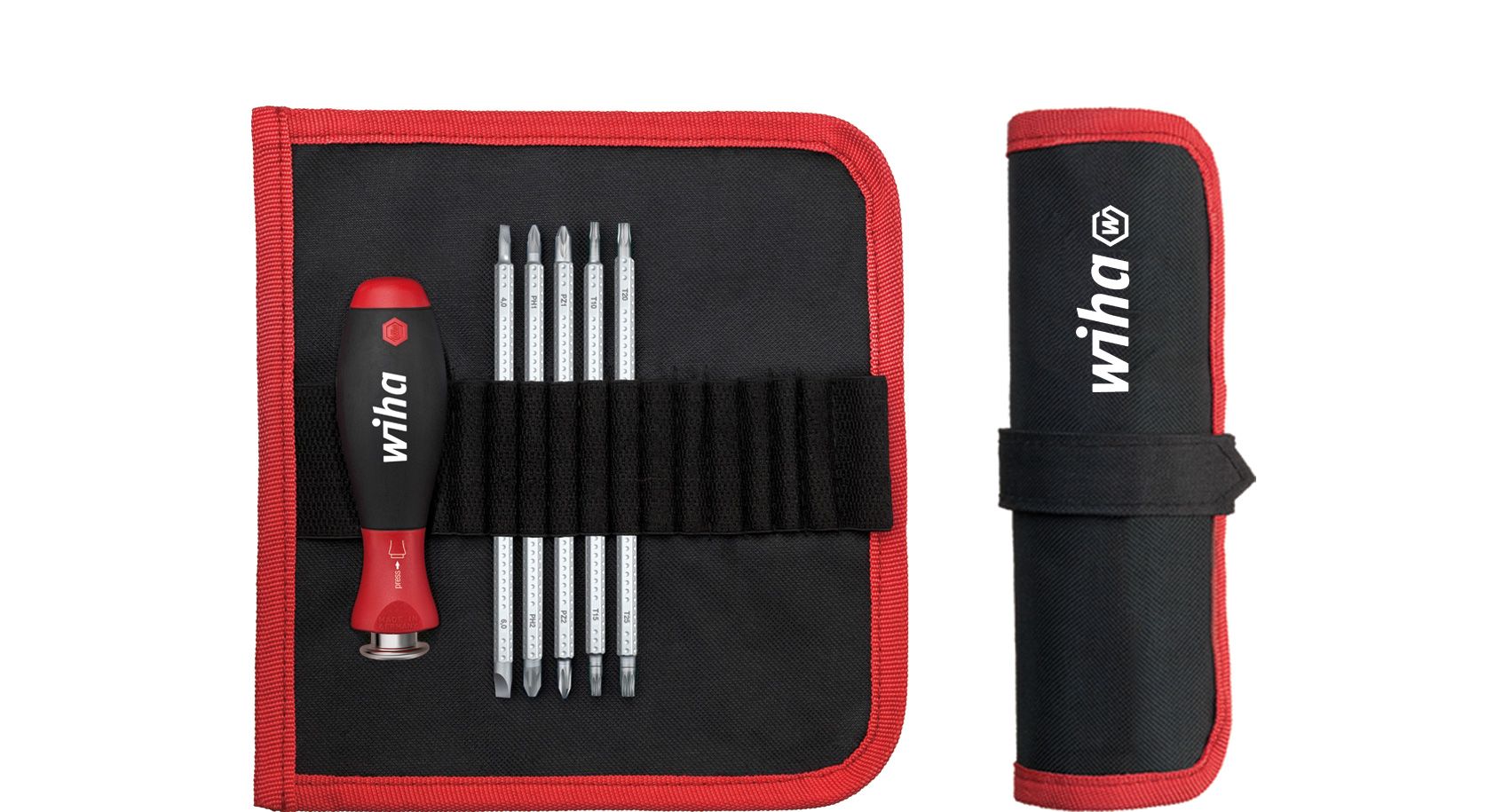 Wiha 32298 - Handschroevendraaiers - 6 bits - Met koffer