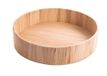 INNSPIRO Groot rond dienblad van balsahout, 28 x 6,5 cm.