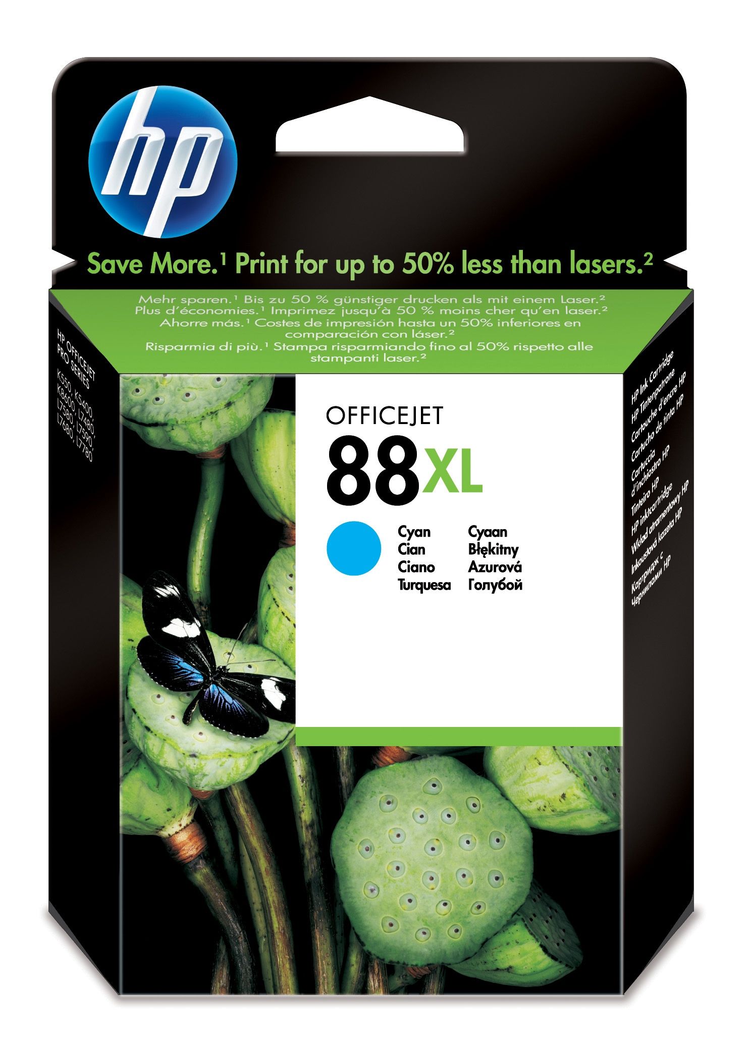 HP 88XL Cyaan inktcartridge - C9391AE
