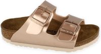 Birkenstock Arizona BS Pantoffels - Metallic Copper - Smalle pasvorm - Maat 36 - Kinderen