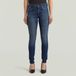 G-Star 3301 Skinny Wmn Dames Jeans W26 X L30 Antique Faded Atlas