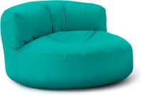 LUMALAND Beanbag Lounge: Zitzak voor uw goedgevulde sit-in | Ontdek modern, knuffelbaar design & relax in stijl in- & outdoor I Met aanpasbare EPS vulling | 90 x 50 cm