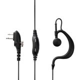 Midland MA-27M Headset Oorhaak Bedraad Zwart