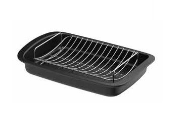 BergHOFF Leo Graphite Braadpan - Zwart - Aluminium - 42x28cm - PFAS-vrij