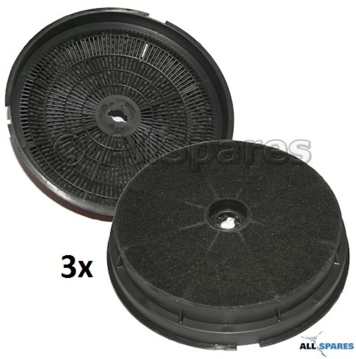 AllSpares Koolstoffilter AS-AZKF030 Compatible voor ATAG / ETNA ACC917 / 31028 / 34468