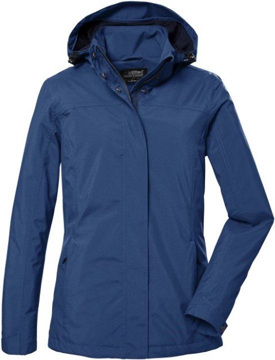 Killtec Dames Zomerjas - Functioneel - Blauw - Maat 42 - 41282
