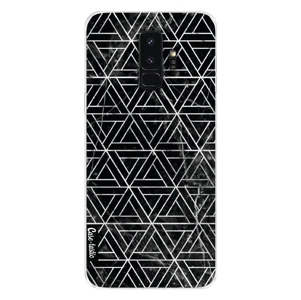 Casetastic Softcover Samsung Galaxy S9 Plus - Abstract Marble Triangles