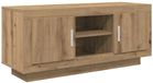 vidaXL TV Kast 102 x 35 x 45 cm Artisan Eiken Bewerkt hout