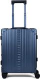 Aleon Traveler International aluminium cabinewagen met 4 wielen, 55 cm - Harde bagage - TSA slot - sapphire 1