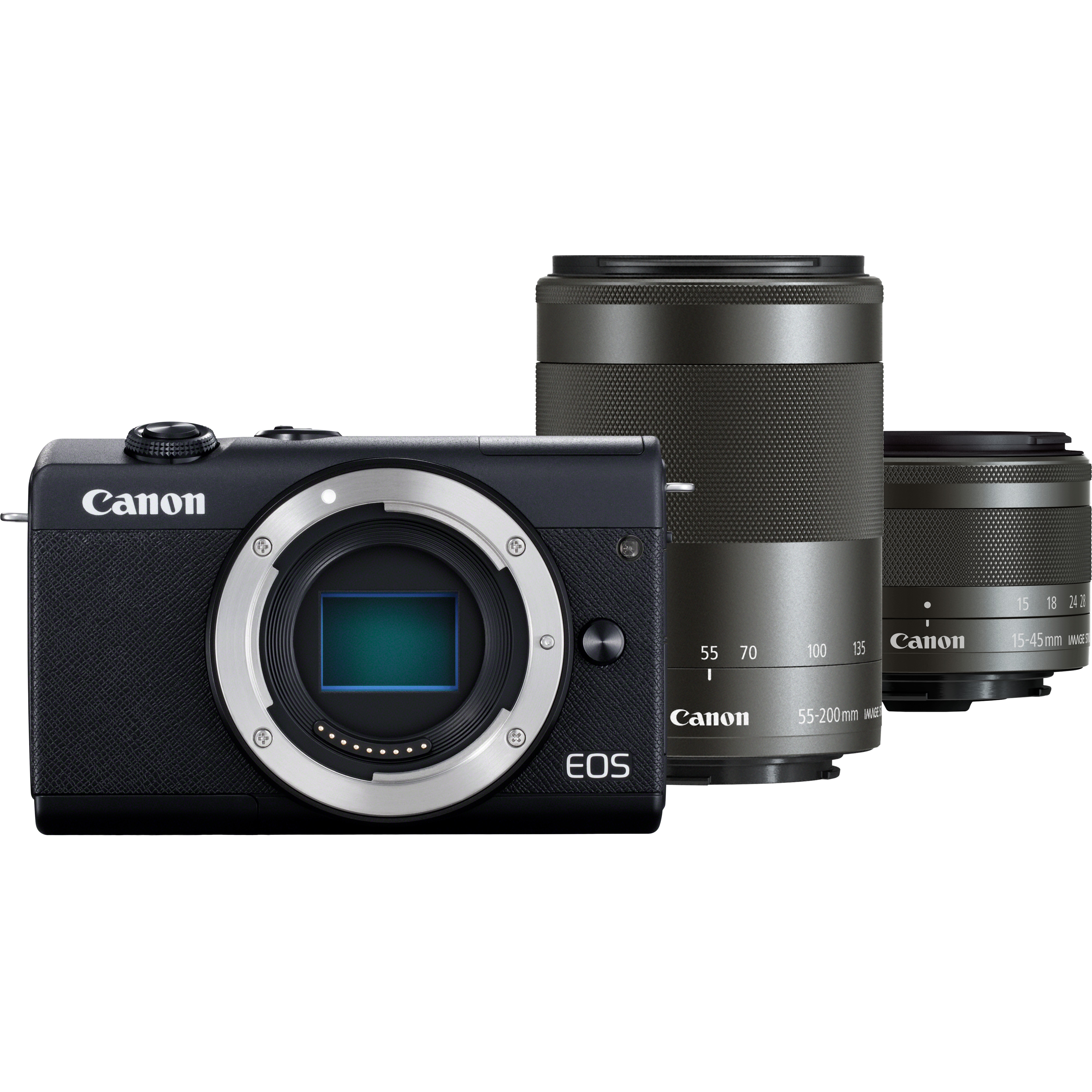 Canon EOS M200 - MILC - 24.1 MP - CMOS - Zwart