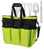 Serre de jardin portable avec organisateur multi-poches