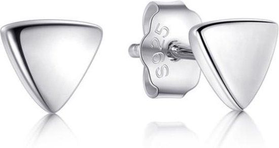 Cilla Jewels Cilla Silver dames oorknoppen 925 Zilver Triangle zilver