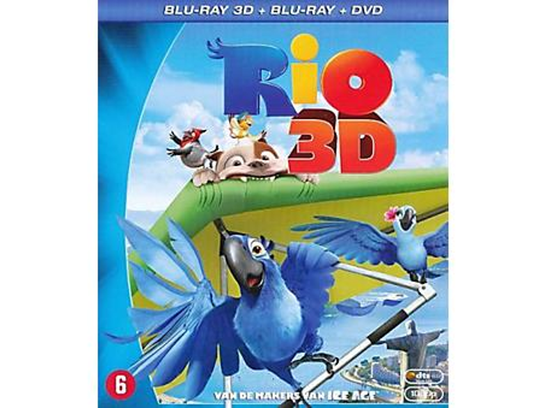 Fox Rio 3D blu-ray (3D)