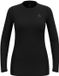 Odlo Natural Merino 160 Lange Mouwen Shirt Vrouwen - Zwart - Maat S
