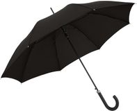 Doppler Bristol Stok paraplu 87 cm - 103cm Diameter - solid black