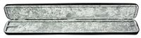 GEWA Cello Bow Case Black, Anthracite Velvet Plush Interior, Double Case