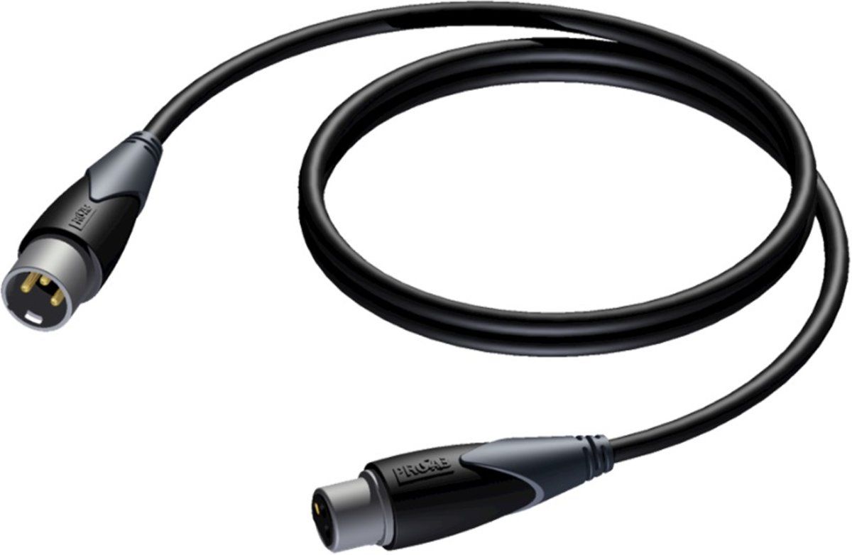 Procab CLA901 XLR Male - XLR Female Cable - 5 meter